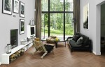   Kahrs Luxury Tiles Click Herringbone 5 mm Redwood CHW 120 ()