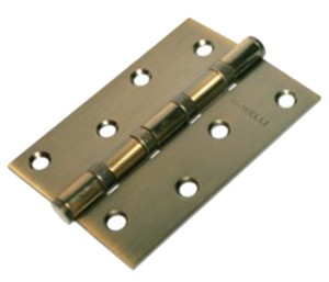 Петля дверная Morelli MS 100x70x2.5-4BB COF универсальная (кофе) Петля дверная Morelli MS 100x70x2.5-4BB COF универсальная (кофе)