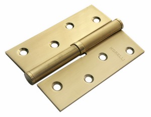 Петля дверная Morelli MSD 100X70X2.5 SG L разъёмная Левая (матовое золото) Петля дверная Morelli MSD 100X70X2.5 SG L разъёмная Левая (матовое золото)
