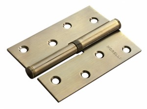 Петля дверная Morelli MSD 100X70X2.5 AB R разъёмная Правая (бронза) Петля дверная Morelli MSD 100X70X2.5 AB R разъёмная Правая (бронза)
