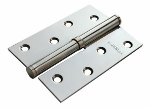 Петля дверная Morelli MSD 100X70X2.5 PC L разъёмная Левая (хром) Петля дверная Morelli MSD 100X70X2.5 PC L разъёмная Левая (хром)