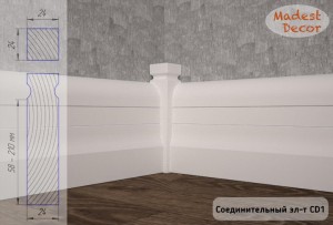 �������������� ��-� Madest Decor ��� CD01 (24x180x24 ��)