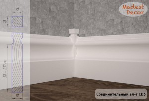�������������� ��-� Madest Decor ��� CD03 (18x180x18 ��)