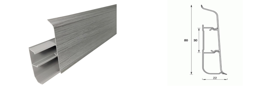 плинтус Winart Quadro Купить плинтус Winart Quadro
